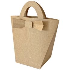 modern bag with bow