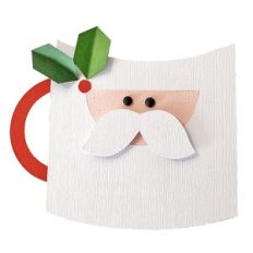 santa mug treat pocket