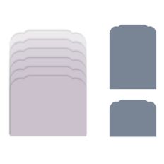 artisan note card pages set 3