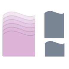 wavy note card pages set 4