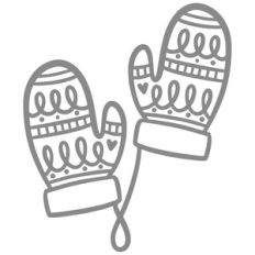 doodle mittens