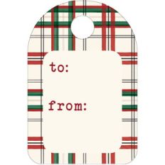 to: from: tag