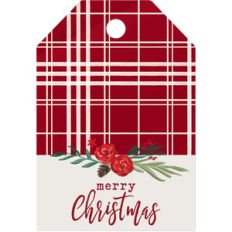 merry christmas tag
