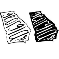 so cute type states - georgia
