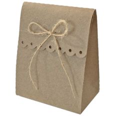 open scallop edged bag