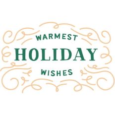 warmest holiday wishes