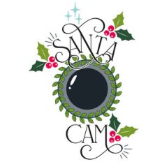 wreath santa cam