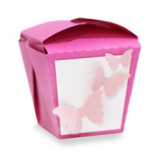 butterfly chinese take out box