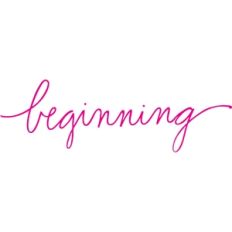 beginning