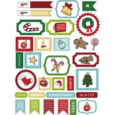 ml christmas tag stickers