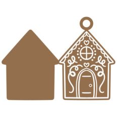 gingerbread house tag