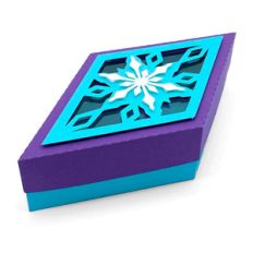 diamond snowflake box