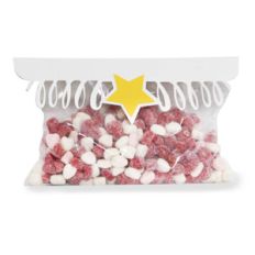 6.5 inch width star candy bag topper