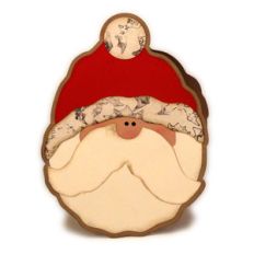 santa twist pop up card