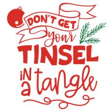 don't get your tinsel in a tangle