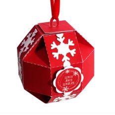 christmas ornament gift box
