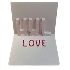 xxl love poup card