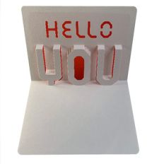 hello you popup card