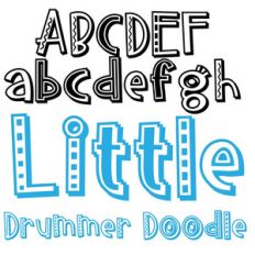 zp little drummer doodle 3d