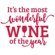 it's the most wonderful wine of the year