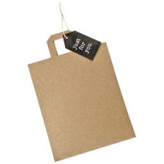 bag gift card holder with straight edge