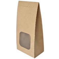 self standing bag with scallop edge