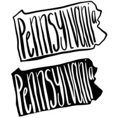 so cute type states - pennsylvania