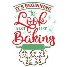 beginning look like baking