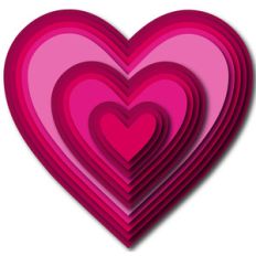 nested hearts