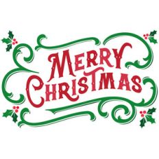 decorative merry christmas