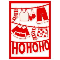 santa's laundry 5x7