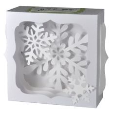 snow time gift card box