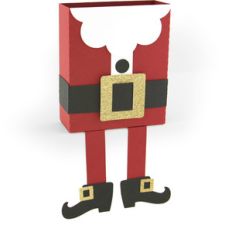 gift bag santa dangle legs
