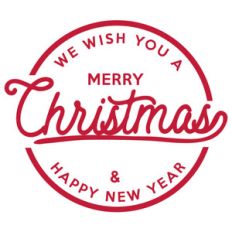merry christmas label and tag