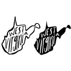 so cute type states - west virginia