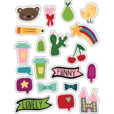 cg favorite kid stickers