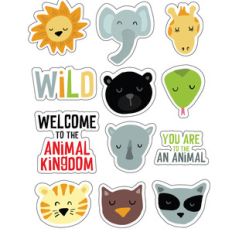 cg wild animals stickers