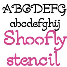 pn shoofly stencil