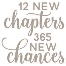 12 new chapters 365 new chances