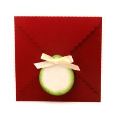 envelope four corners fold in with tag