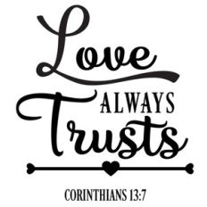 love always trusts