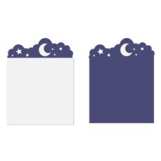 page /card w pocket night sky