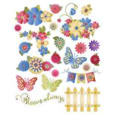 flower planning stickers