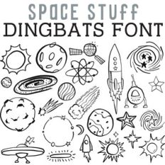 cg space stuff dingbats
