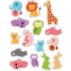 ml animal fun stickers