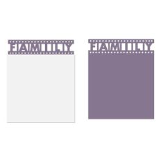 family film strip insert page