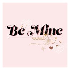 be mine square card