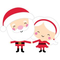 mr and mrs clause - christmas magic