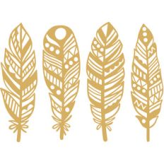 boho feathers