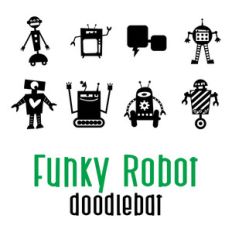 funky robot doodlebat